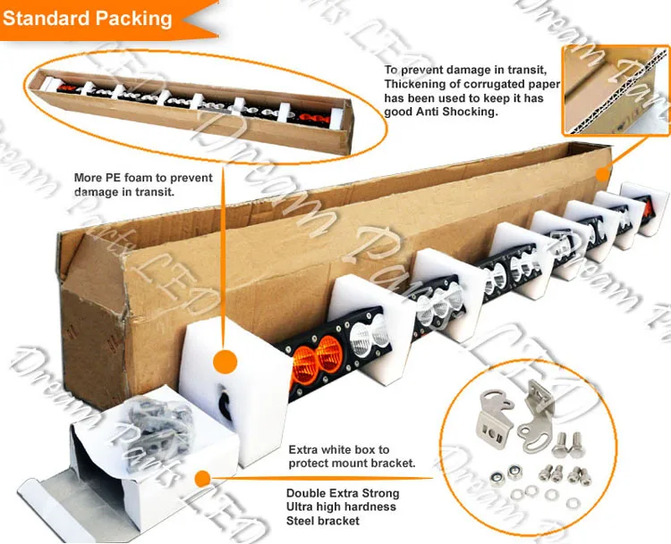 270w led bar amber white combo led light bar packing.jpg