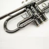 Popular Style Pattern Design Bb Key Nickel Trumpet