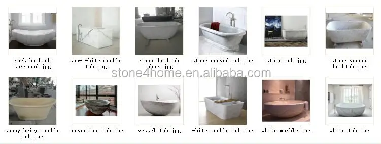 large size marble tub for bathroom