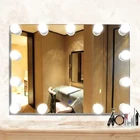 Anti-Fog Touch 12Pcs Hollywood Led Lights Bath Room Wall Mirror
