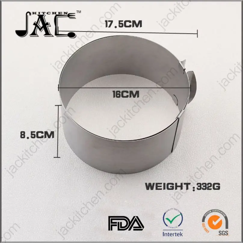 Durable Stainless Steel Love Cake Mold