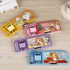 multifunctional magnet pencil case with calculator sharpener abacus