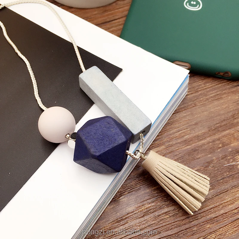 Long Wood all-match Bohemian Leisure Vintage Handmade Tassel Sweater Chain Necklace Geometric Female Accessories
Long Wood all-match Bohemian Leisure Vintage Handmade Tassel Sweater Chain Necklace Geometric Female Accessories