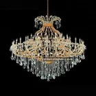 Guzhen customization indian LED candle cristal chandelier