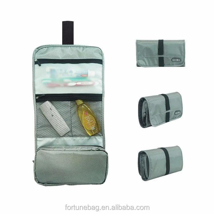 ホット製品トラベルトイレタリーオーガナイザーカスタムロゴ新しい多機能化粧品ロールバッグ出張収納袋 問屋・仕入れ・卸・卸売り
