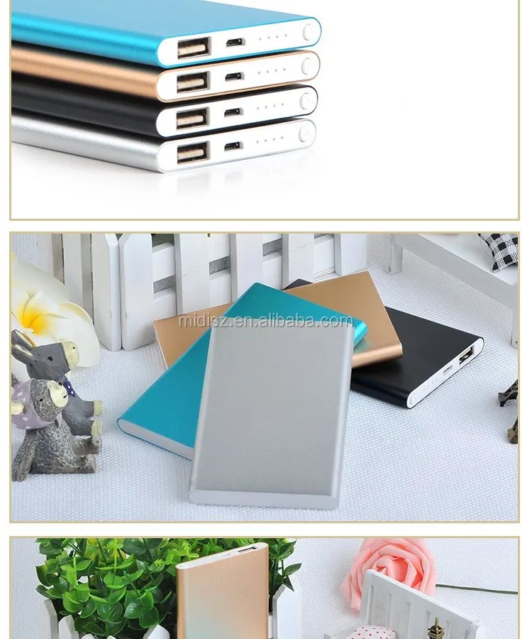 Power bank 4000mah, ultra thin mobile power supply, for mobile phones 4000mah power bank - ANKUX.COM