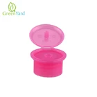 Cheap price 24mm PP plastic bottele disc cap/ Flip top cap