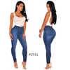 new design ladies high waist jeans woman top design de blue slim denim jeans pants wholesale price girls push up jeans