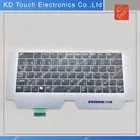 Tactile silicone rubber membrane switch keyboard control panel