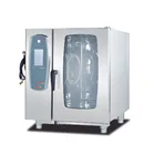 Hotel Kitchen Catering Equipment For Restaurant 6 10 20 Trays Commercial Industrial Electric Oven Steam Oven