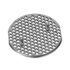 Decorative aluminum perforated sheet oval hole shaped Custom Cheap perforated aluminum sheet price