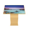 high quality self sevice terminal kiosk table,interactive multi touch table interactive whiteboard touch foil touch table