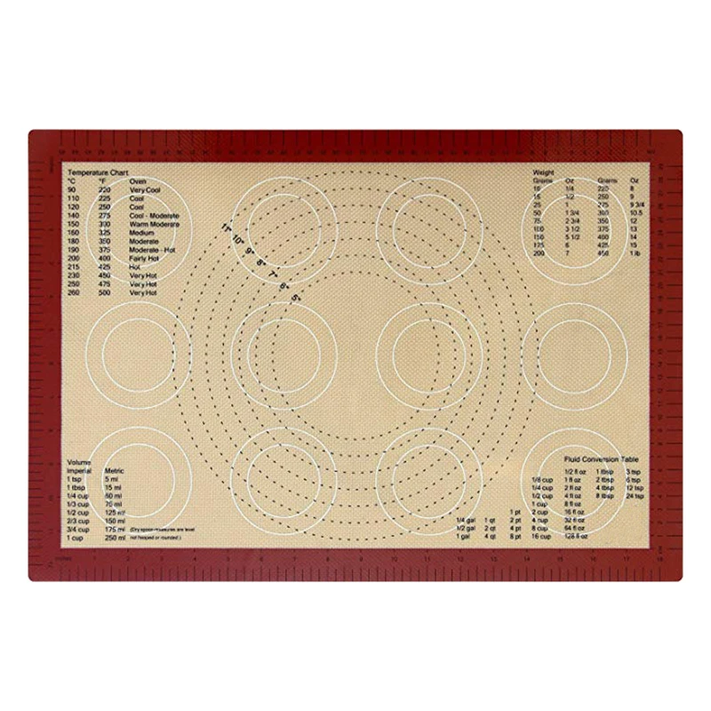 Custom Bakeware Fry Silicone Baking Mat Premium Non-Stick Silicone Macaron Baking Mat, Pantone color
Custom Bakeware Fry Silicone Baking Mat Premium Non-Stick Silicone Macaron Baking Mat, Pantone color