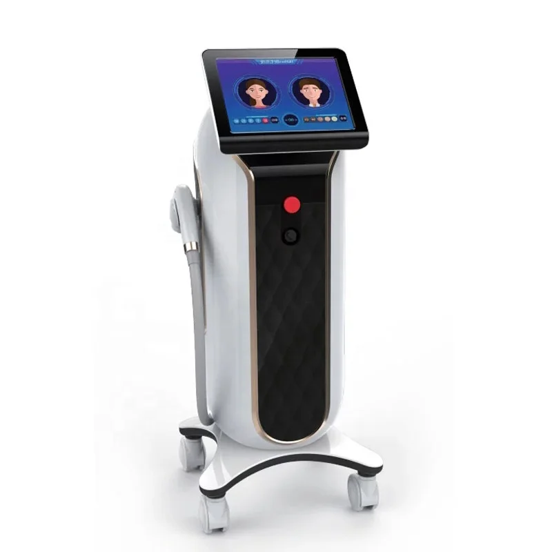 808nm Diode Laser Permanent Painless Hair Removal Machine for Face and Body, White
808nm Diode Laser Permanent Painless Hair Removal Machine for Face and Body, White