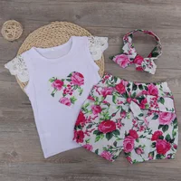 Baby Girls Ruffle Shorts Sets Clothes, Summer Ruffle Shorts Outfit, Little Girls Boutique Floral Printed Clothing Sets
Baby Girls Ruffle Shorts Sets Clothes, Summer Ruffle Shorts Outfit, Little Girls Boutique Floral Printed Clothing Sets
