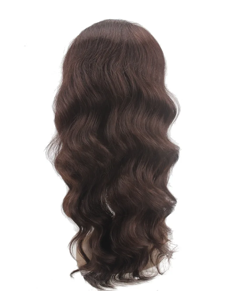 NATURAL smooth brazilian hair swiss 100% human hair lace front wig with division parting soft wave
NATURAL smooth brazilian hair swiss 100% human hair lace front wig with division parting soft wave