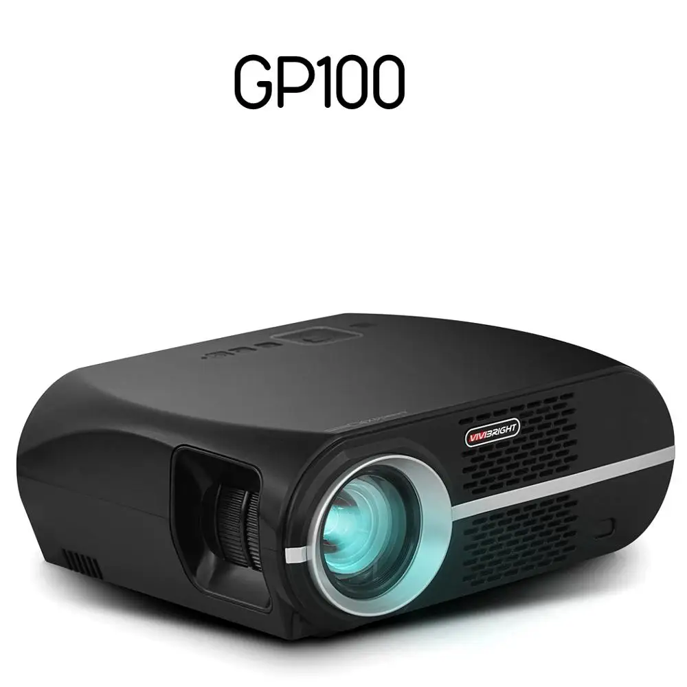 

TOP NO.1 LED Projector VIVIBRIGHT GP100 with 1280x800pixels better than DLP Projector 3500Lumens HD USB AV all in one, N/a
