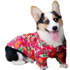 Dog clothes Hawaiian shirt thin section pet Keji law fight than bear Teddy schnauzer spring and summer casual wear