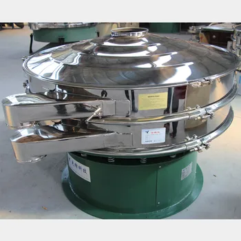 Single layer circular vibrating grizzly screen