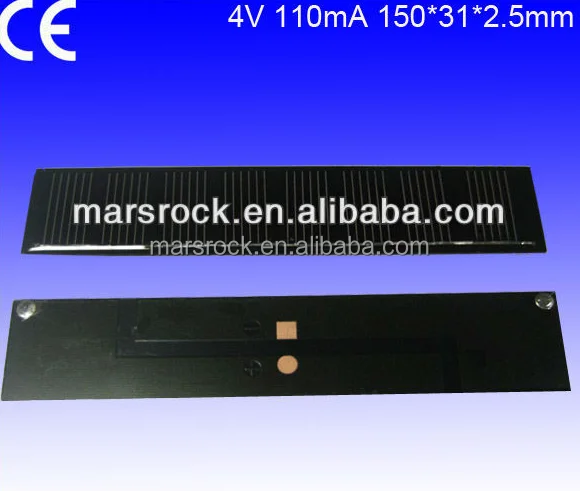 4V 110mA Epoxy Resin Encapsulation Mono Solar Panel