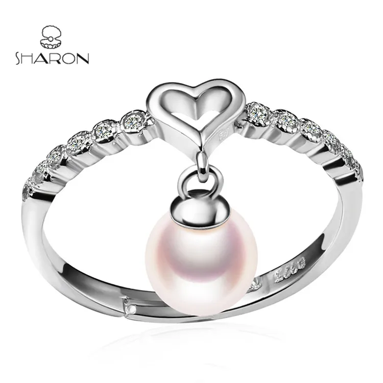 Jewelry Gift Teardrop Heart Design Sterling Silver Rings without Stones, White gold
Jewelry Gift Teardrop Heart Design Sterling Silver Rings without Stones, White gold