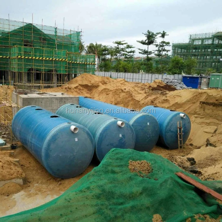 FRP/GRP sewage water tank/fiberglass oil separator underground Made in China