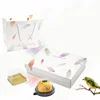 New design food packaging box for cake and pie luxury cookies box packaging