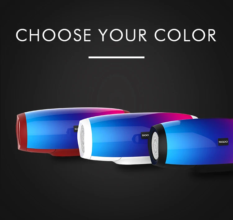SODO L1 Light Show 3D Sound LED Wireless Bluetooth Speaker - ANKUX.COM