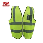 100% Polyester Work Wear Reflective Vest Ansi 107