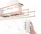 electric automatic lifting clothing hanger rack clothes dryer rack coat airer