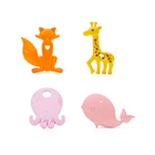 Good quality Toys for baby animal shape sample funny silicone teethers
