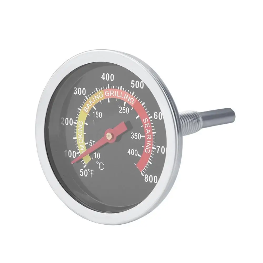 Stainless Steel BBQ Thermometer Temperature Gauge for Barbecue Cooking Stand Up Hange thermomer
Stainless Steel BBQ Thermometer Temperature Gauge for Barbecue Cooking Stand Up Hange thermomer