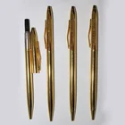 Pen Metal Ball Pens Metal Pen Corporate Promotional Gift Pen Golden Color Plated Metal Twist Action Ball Point Pens