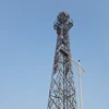 Anti-rust Telecommunication Steel Pole Gsm Communication Tower With Galvanization And Powder Coated