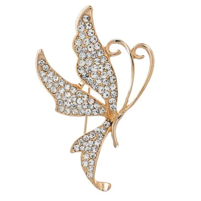 Gold High Quantity Crystal Brooch for Girls Insect Butterfly Brooch for Women, Red,blue
Gold High Quantity Crystal Brooch for Girls Insect Butterfly Brooch for Women, Red,blue