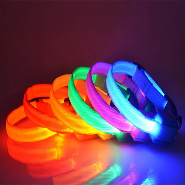 glowed led collar