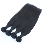 Factory price Wholesale Raw Virgin cuticle aligned Weaving Brazilian Straight hair bundles in Hair Extension