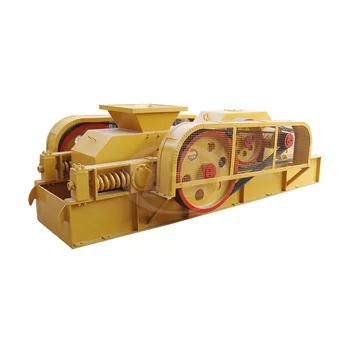 diamond mining machinery single tooth roller crusher hard stone