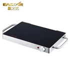 Restaurant table used steak electric ceramic plate bbq glass grill