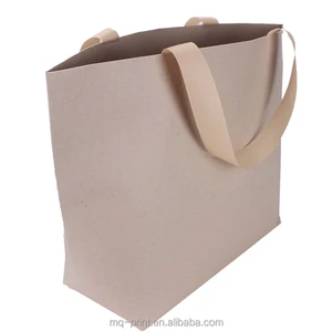 factory made best selling ivory gift shopping paper bag