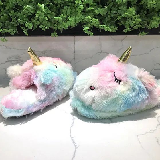 Adult Winter Unicorn Slipper, Stuffed indoor slipper shoes, Soft Unicorn Plush Slipper
Adult Winter Unicorn Slipper, Stuffed indoor slipper shoes, Soft Unicorn Plush Slipper