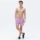 wholesale custom printed men swim trunks recycled fabric board shorts