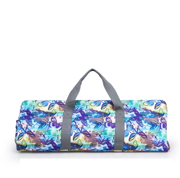 Yoga Mat Bag Fits All Mats Comfortably (31.5"L8"W) With -Large Capacity Multi-Functional Storage Pockets Dual Air-Flow Venting