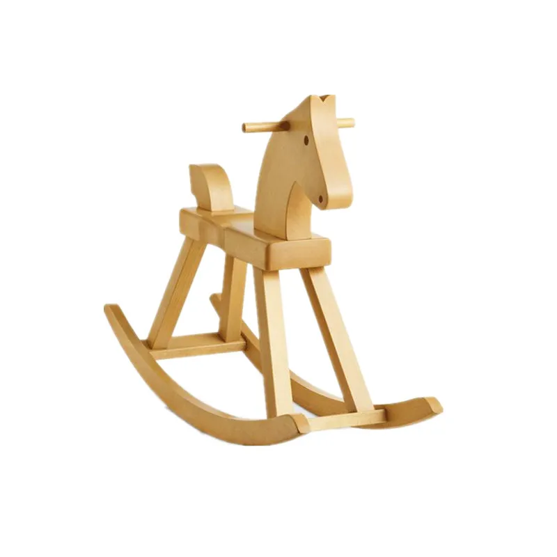 wood horse toy