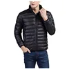 Wholesale mens China waterproof down jacket custom winter light weight padded jacket