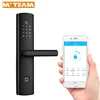 Digital APP Controlled House Door Lock WiFi Smart Bluetooth Fingerprint Door Lock With SMS For Residential Home Office