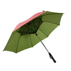 Fantastic high quality outdoor cooling electric fan umbrella color changing automatic car umbrella