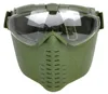 Adjustable face mask for military/army