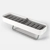 bathroom accessory white drainable kitchen soap holder plastic soap holder with towel racks