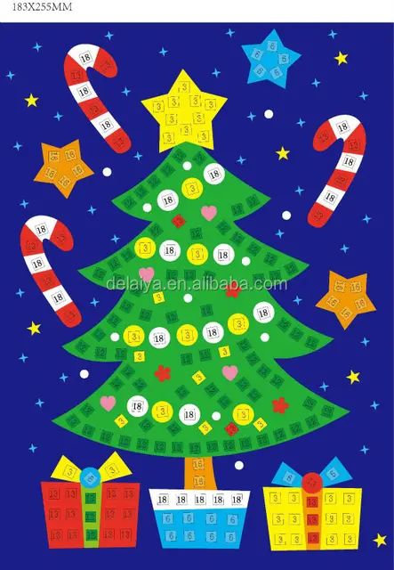 the newest christmas tree mosaic art gift for kids in 2014